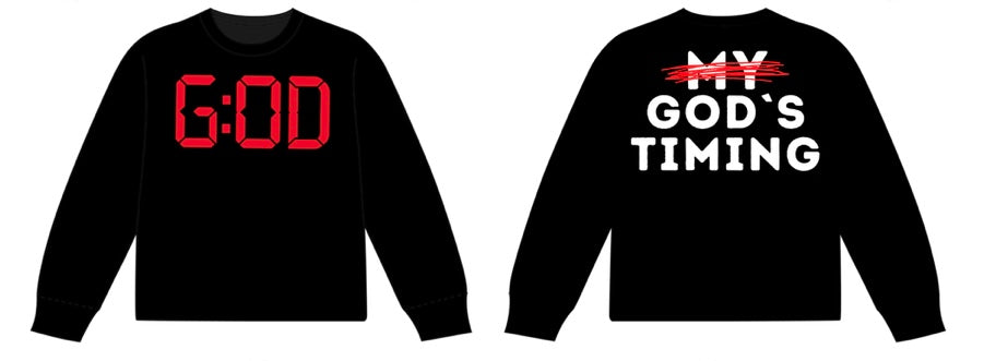 God’s Timing Long Sleeve