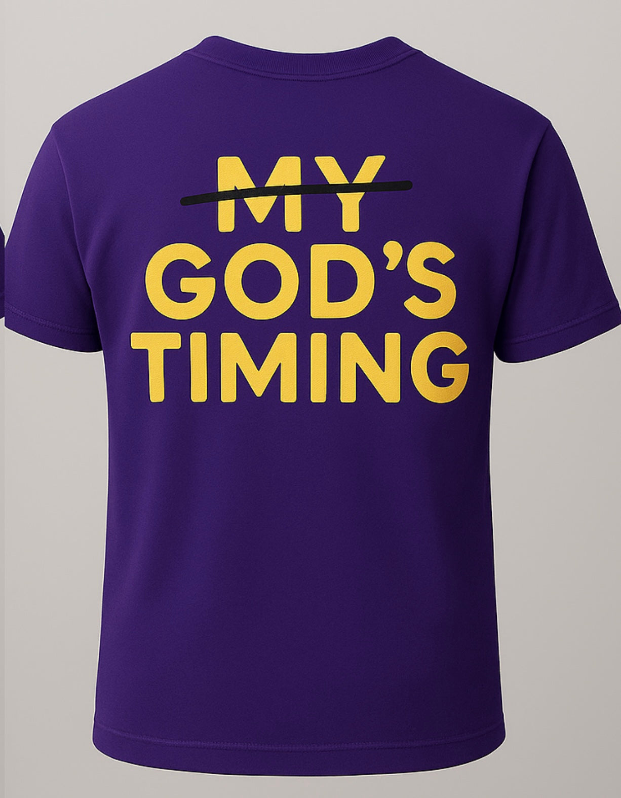 God's Time Tigers Purple/Gold